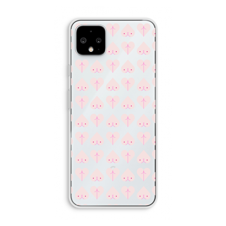 Ass 'n Titties: Pixel 4 XL Transparant Hoesje