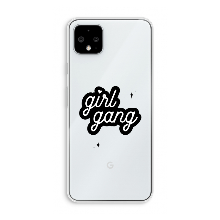 Girl Gang: Pixel 4 XL Transparant Hoesje