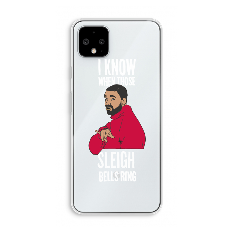 Sleigh Bells Ring: Pixel 4 XL Transparant Hoesje