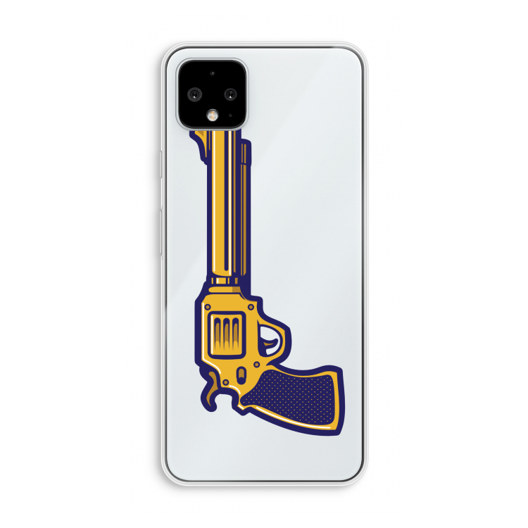 Pew Pew Pew: Pixel 4 XL Transparant Hoesje