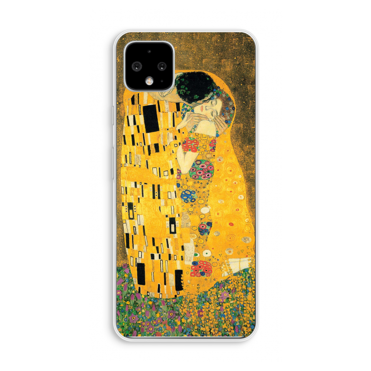 Der Kuss: Pixel 4 XL Transparant Hoesje