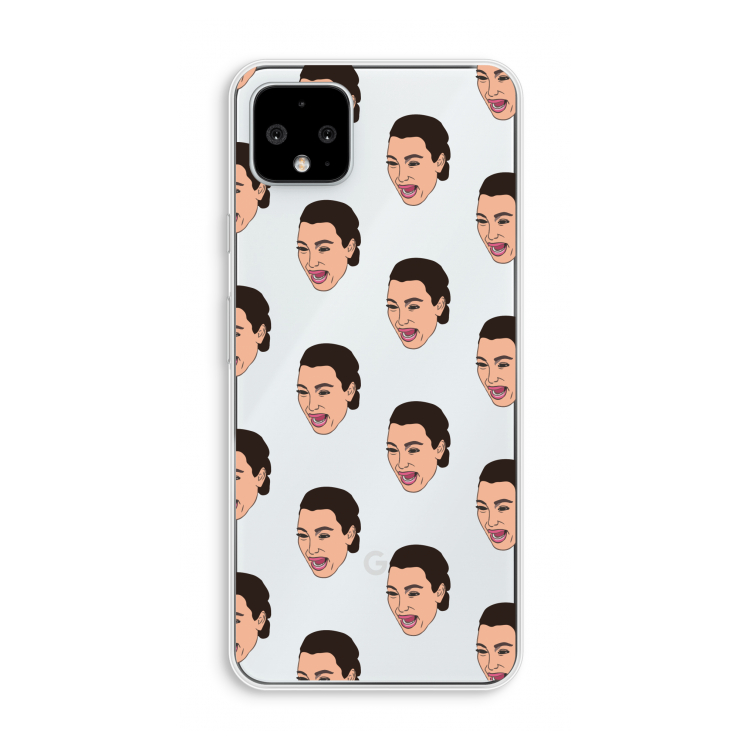 Ugly Cry Call: Pixel 4 XL Transparant Hoesje