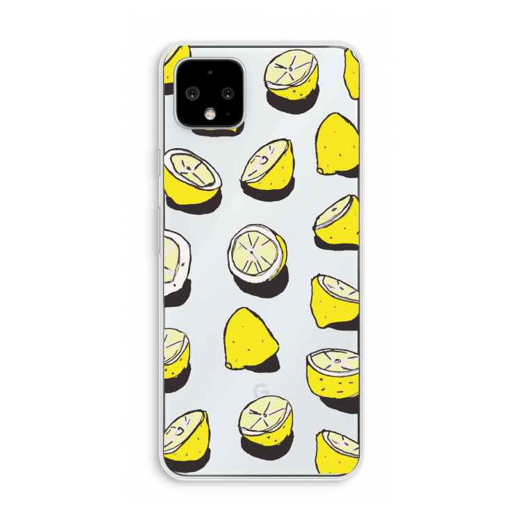 When Life Gives You Lemons...: Pixel 4 XL Transparant Hoesje