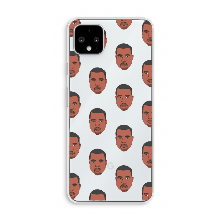 Kanye Call Me?: Pixel 4 XL Transparant Hoesje