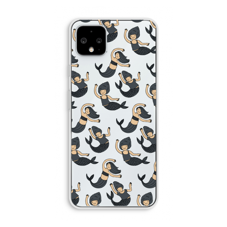 Zeemeermin: Pixel 4 XL Transparant Hoesje
