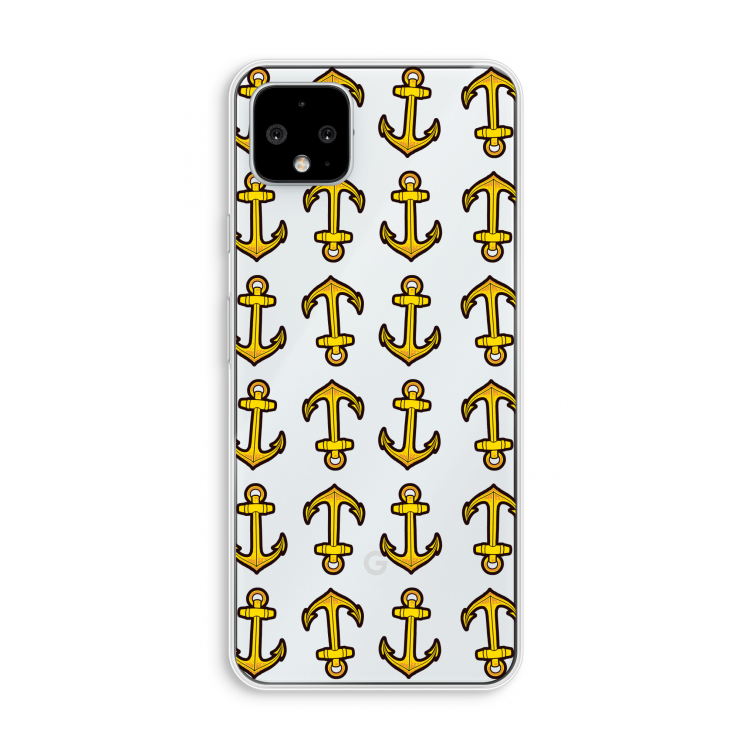 Musketon Anchor: Pixel 4 XL Transparant Hoesje
