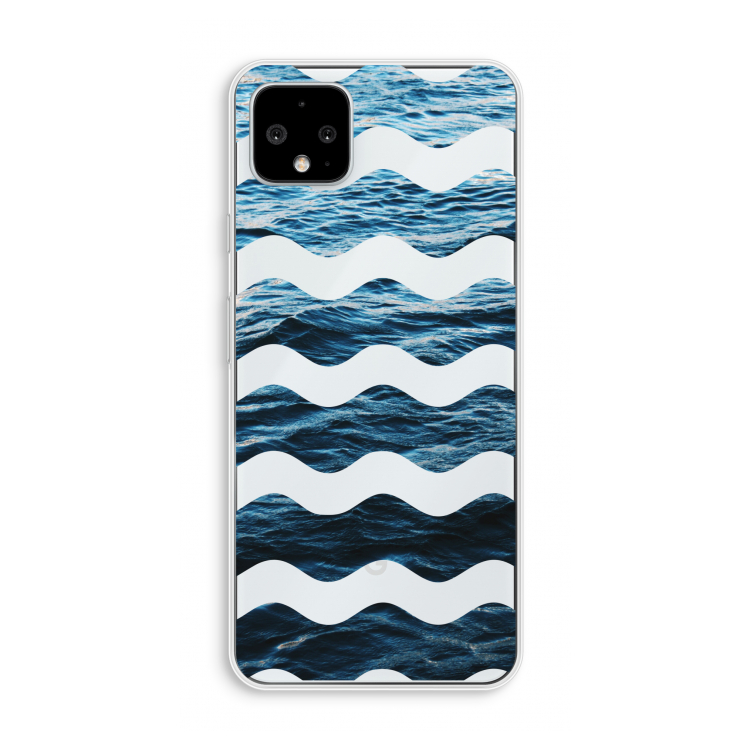 Oceaan: Pixel 4 XL Transparant Hoesje