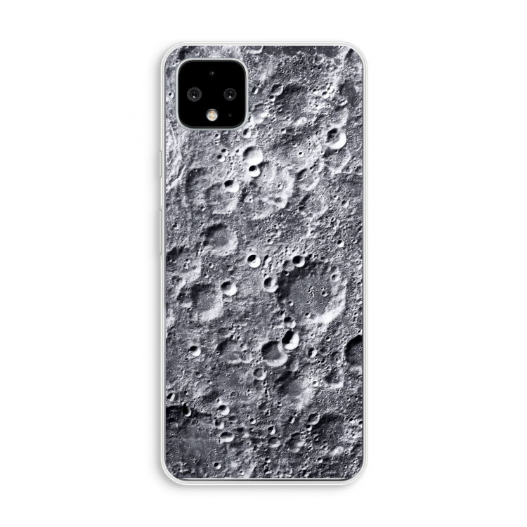 Maanlandschap: Pixel 4 XL Transparant Hoesje