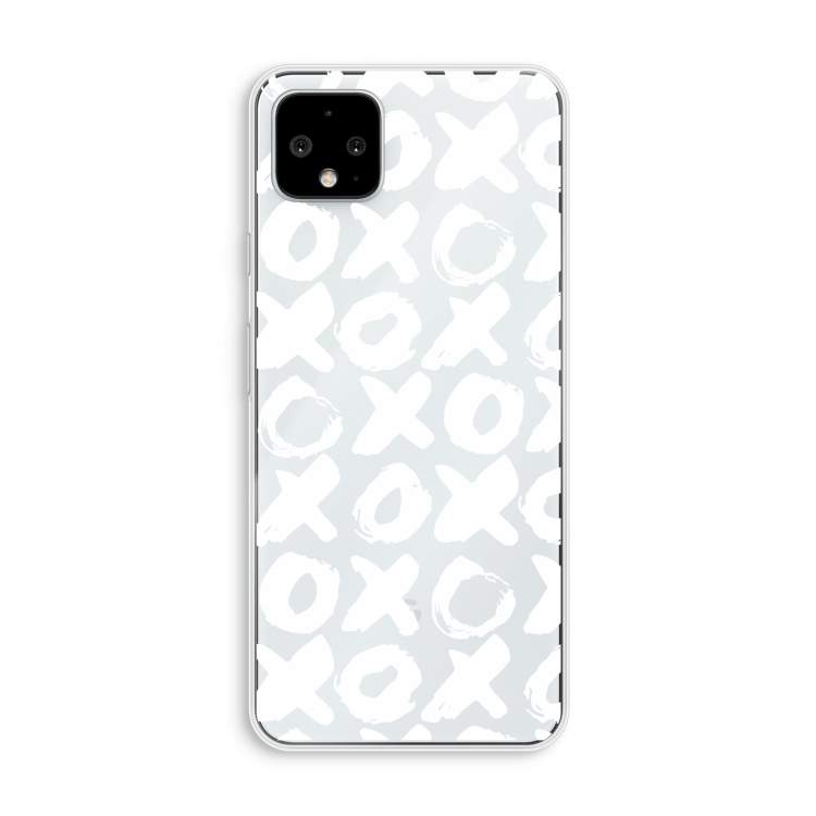 XOXO: Pixel 4 XL Transparant Hoesje