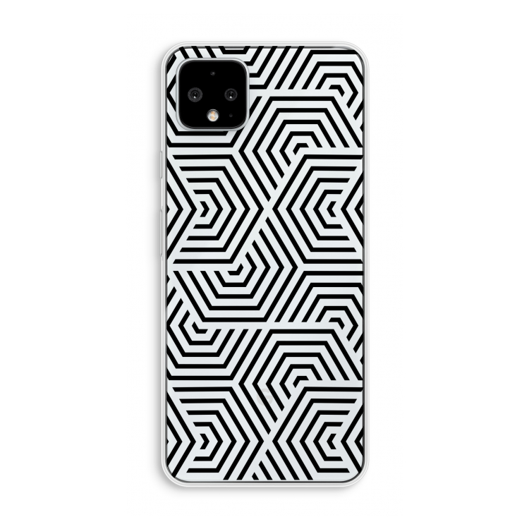 Magic pattern: Pixel 4 XL Transparant Hoesje