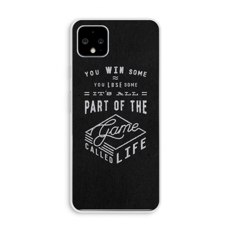 Life: Pixel 4 XL Transparant Hoesje