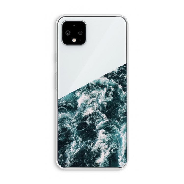 Zee golf: Pixel 4 XL Transparant Hoesje