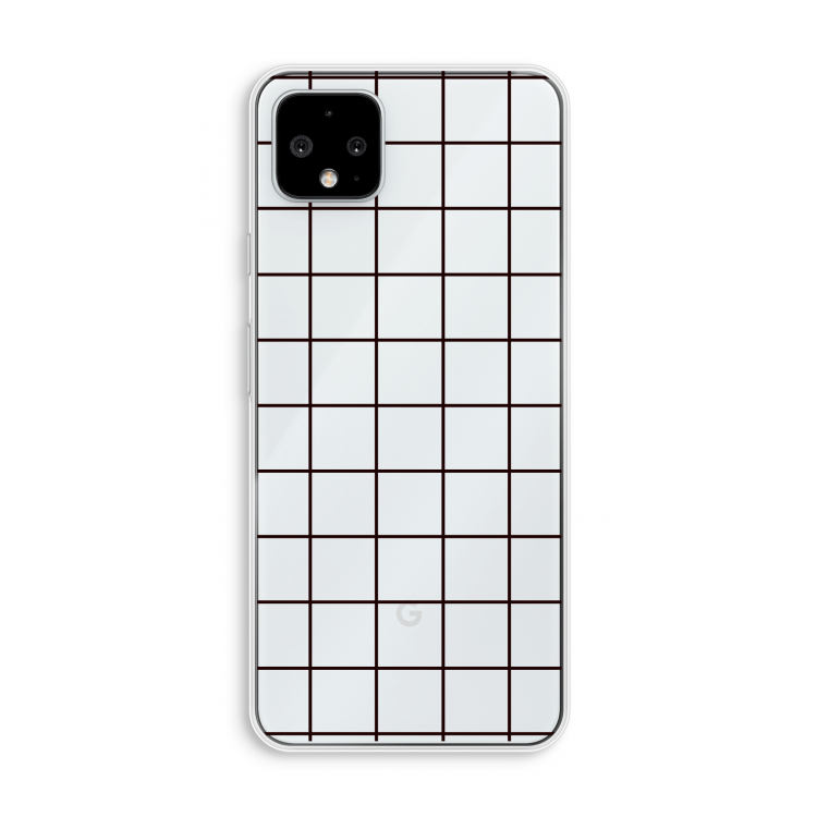 Rooster: Pixel 4 XL Transparant Hoesje