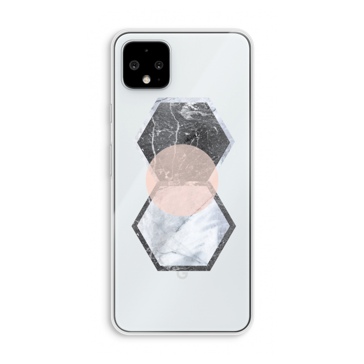 Creatieve toets: Pixel 4 XL Transparant Hoesje