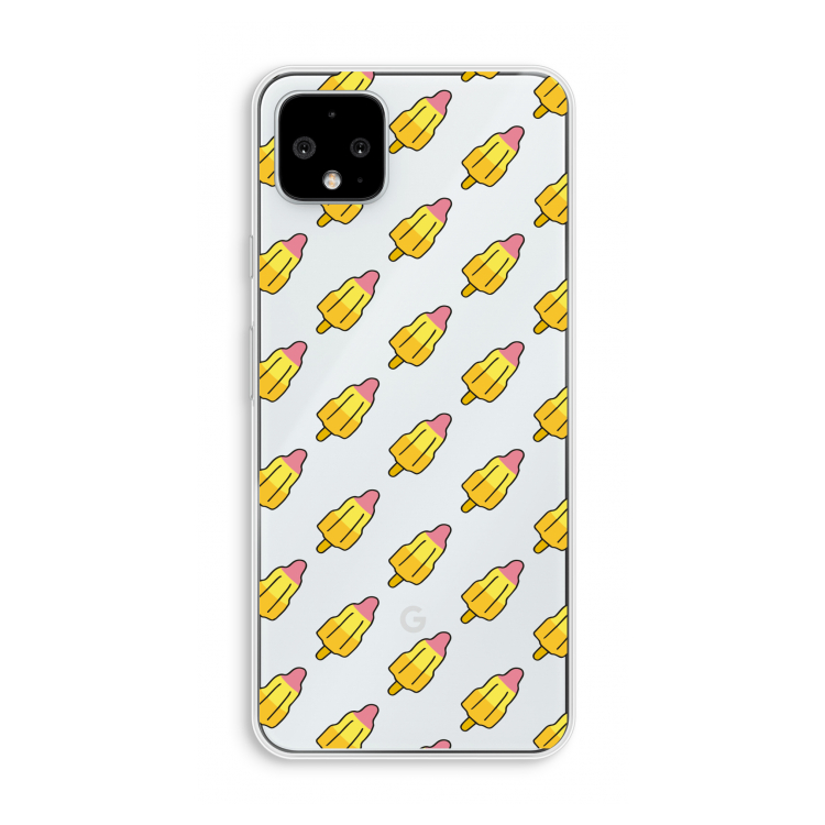 Waterijsjes: Pixel 4 XL Transparant Hoesje