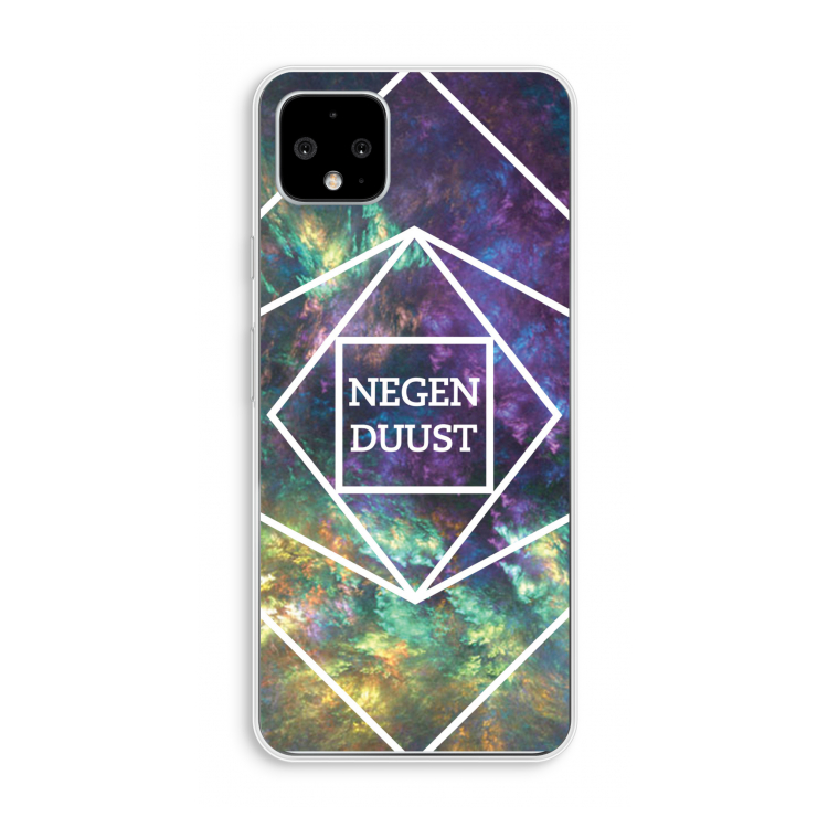 Negenduust ruimte: Pixel 4 XL Transparant Hoesje