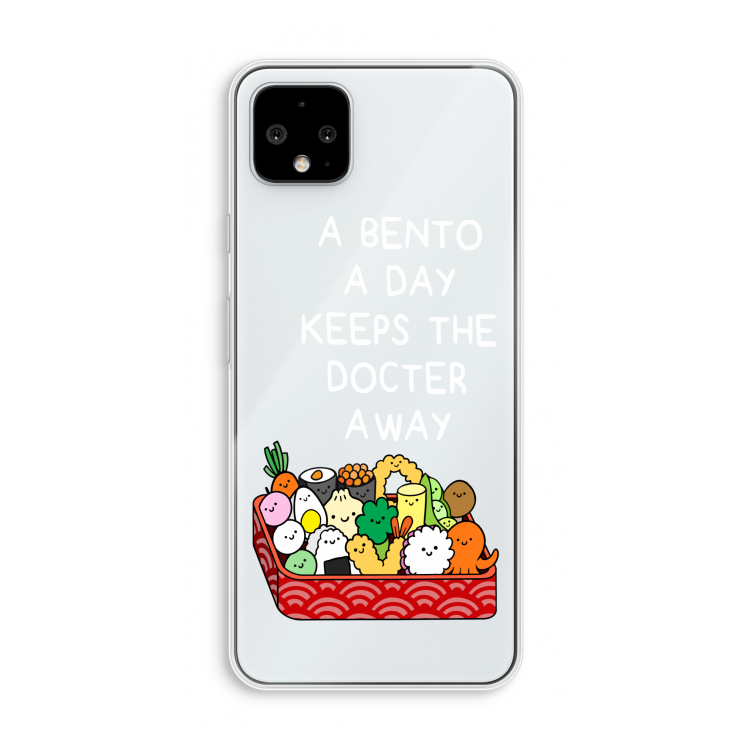 Bento a day: Pixel 4 XL Transparant Hoesje