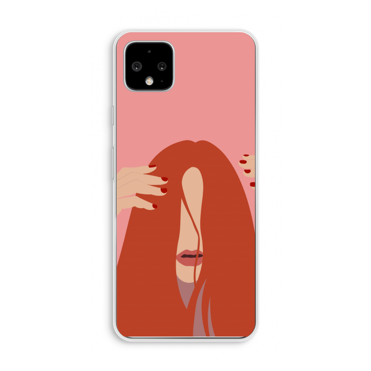 Woke up like this: Pixel 4 XL Transparant Hoesje