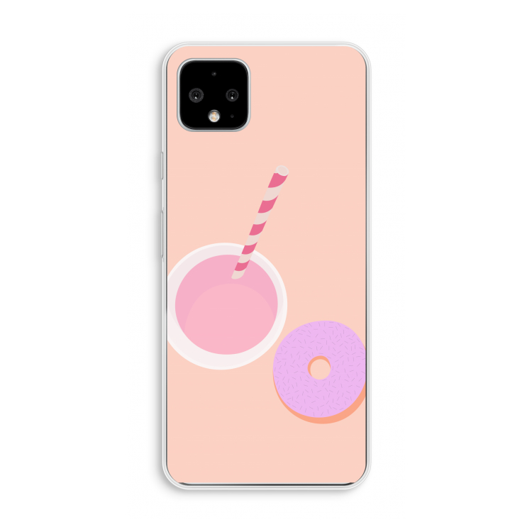Donut: Pixel 4 XL Transparant Hoesje