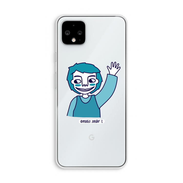 Zwaai: Pixel 4 XL Transparant Hoesje