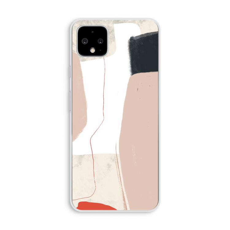 Lava: Pixel 4 XL Transparant Hoesje