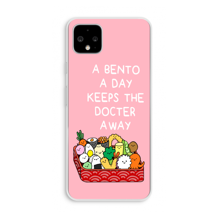 Bento a day: Pixel 4 XL Transparant Hoesje