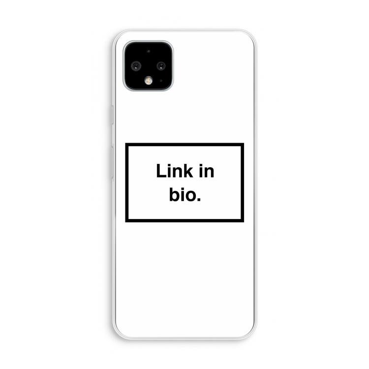 Link in bio: Pixel 4 XL Transparant Hoesje