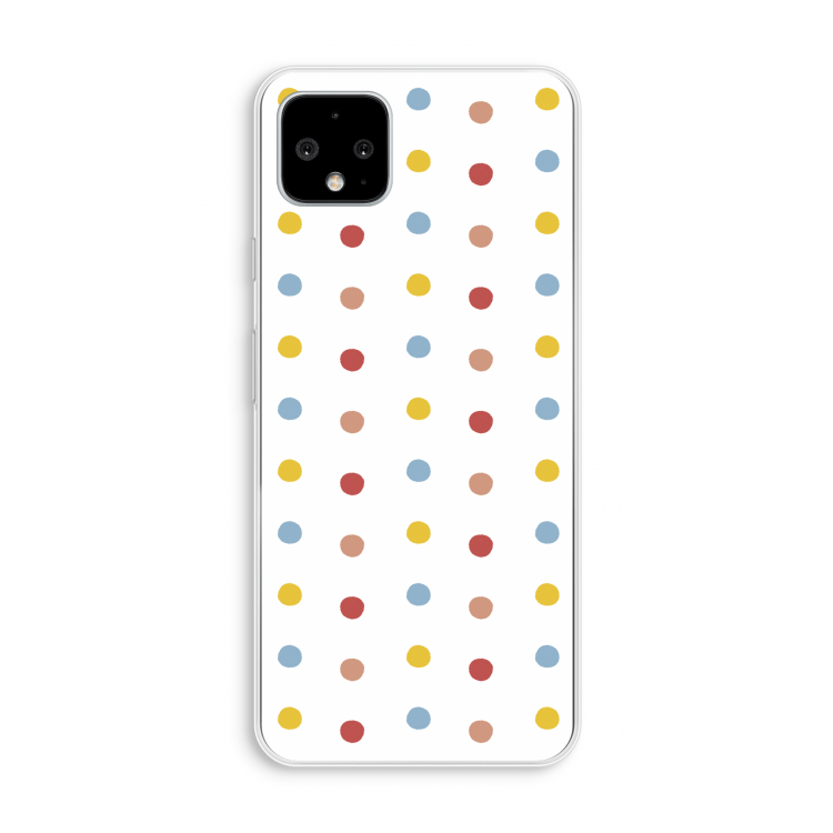 Bollen: Pixel 4 XL Transparant Hoesje