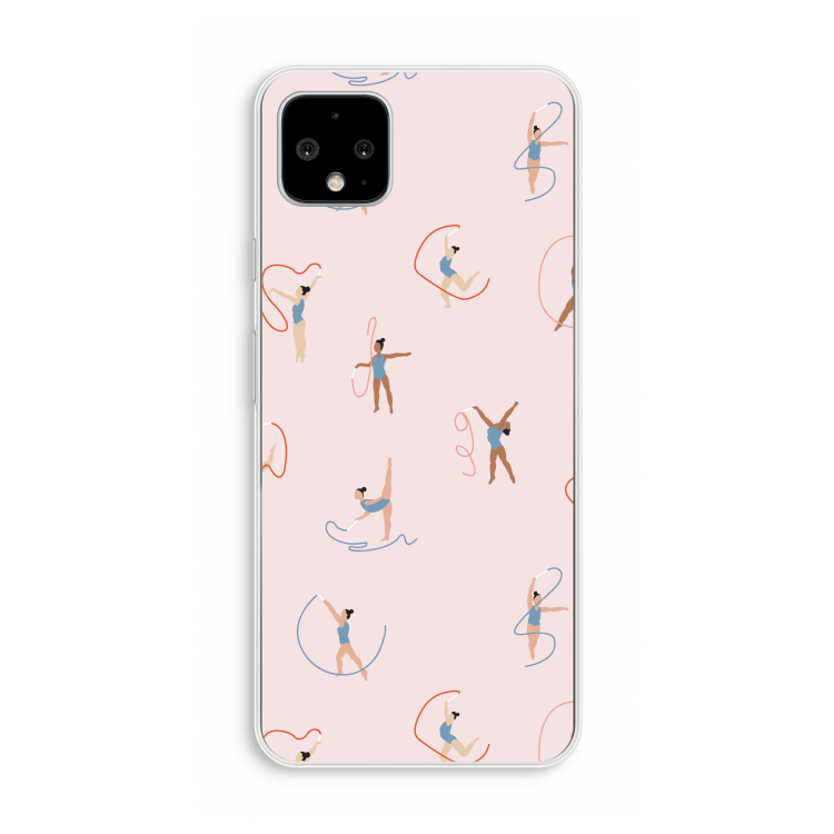 Dancing #3: Pixel 4 XL Transparant Hoesje