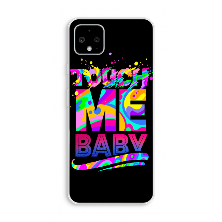 Touch Me: Pixel 4 XL Transparant Hoesje