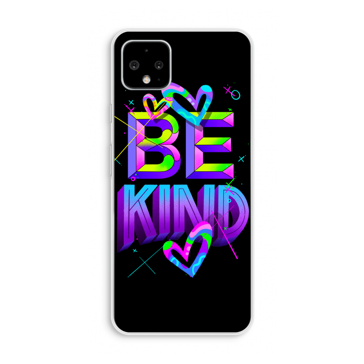 Be Kind: Pixel 4 XL Transparant Hoesje