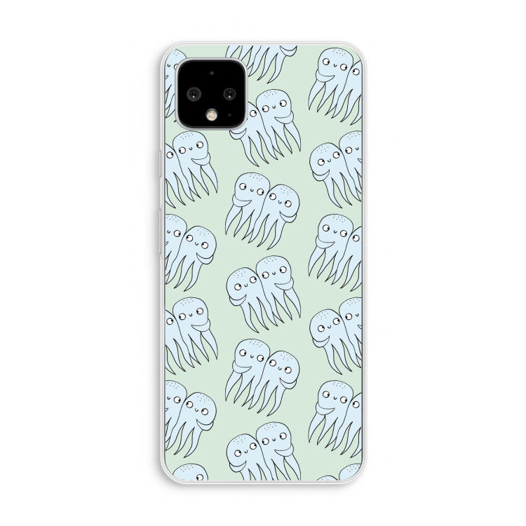 Octopussen: Pixel 4 XL Transparant Hoesje
