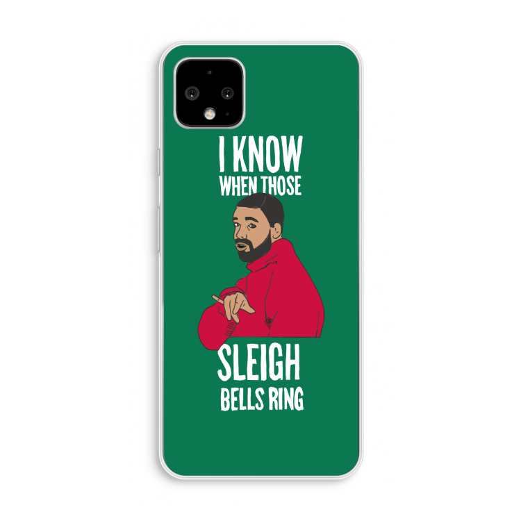 Sleigh Bells Ring: Pixel 4 XL Transparant Hoesje