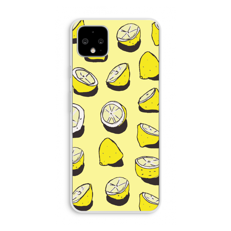 When Life Gives You Lemons...: Pixel 4 XL Transparant Hoesje