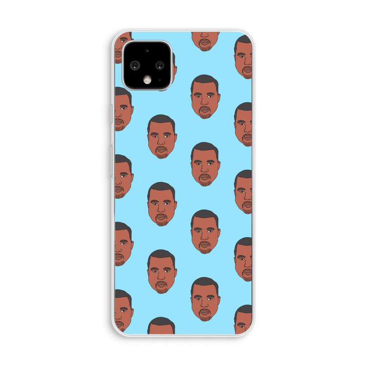 Kanye Call Me?: Pixel 4 XL Transparant Hoesje