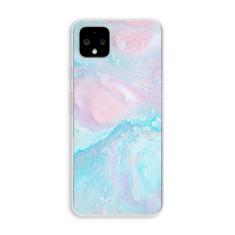 Fantasie pastel: Pixel 4 XL Transparant Hoesje