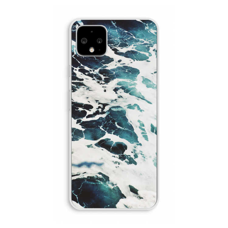 Golven: Pixel 4 XL Transparant Hoesje