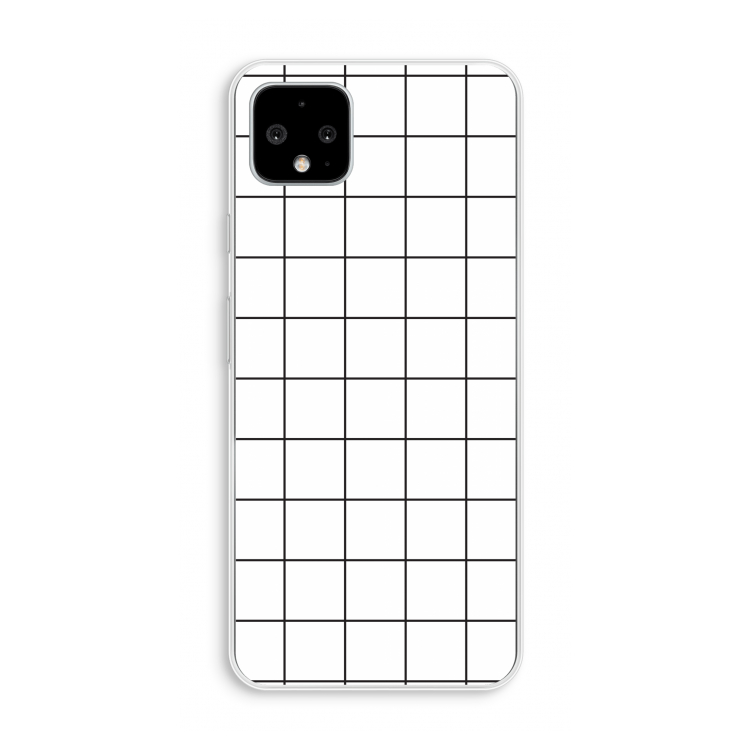 Rooster: Pixel 4 XL Transparant Hoesje