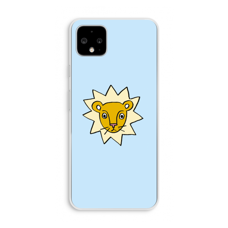 Kleine leeuw: Pixel 4 XL Transparant Hoesje
