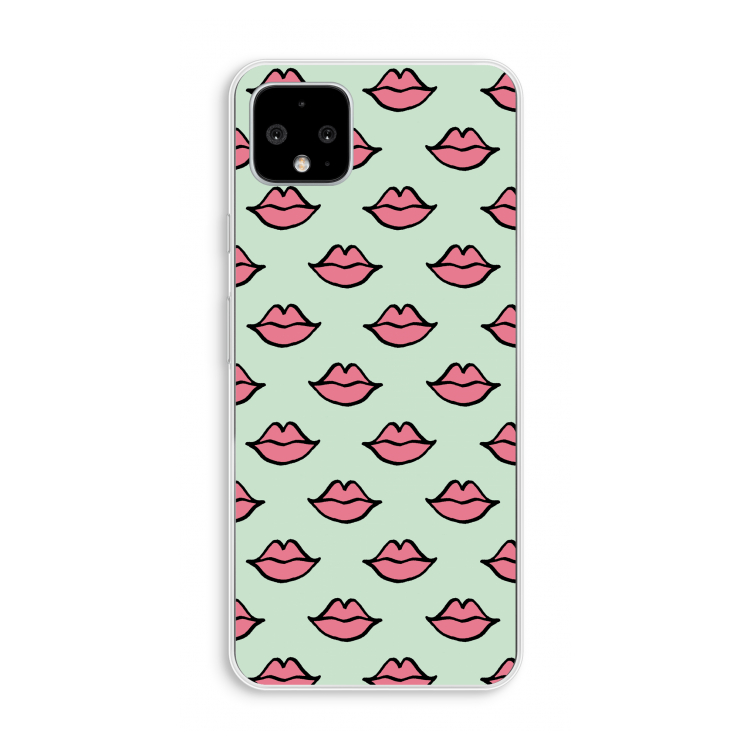 Lipjes: Pixel 4 XL Transparant Hoesje