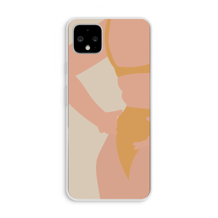 Bikini body: Pixel 4 XL Transparant Hoesje