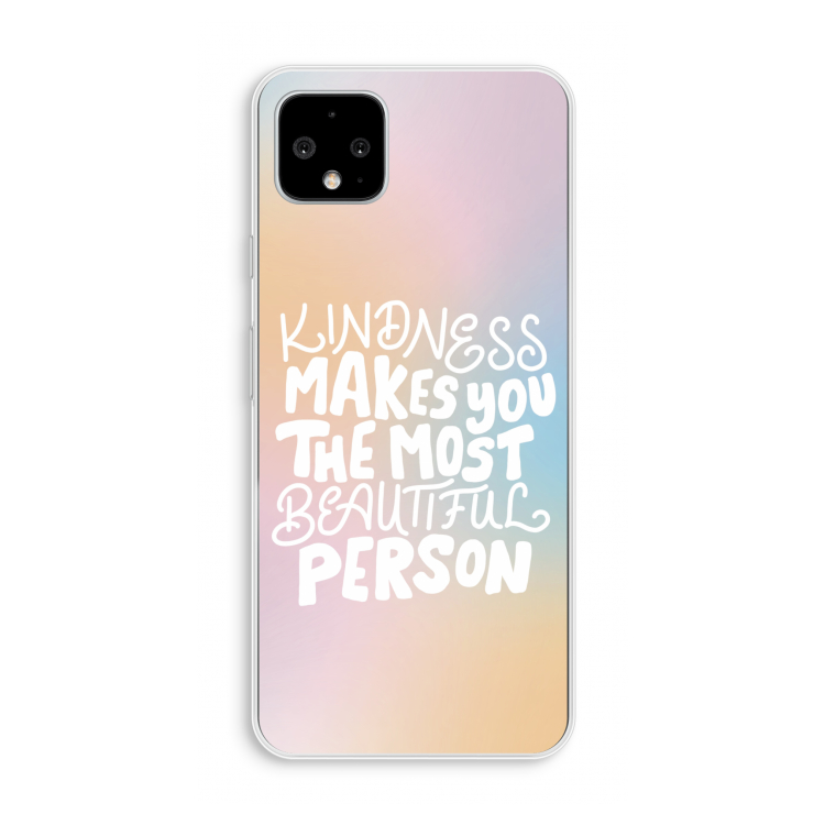 The prettiest: Pixel 4 XL Transparant Hoesje
