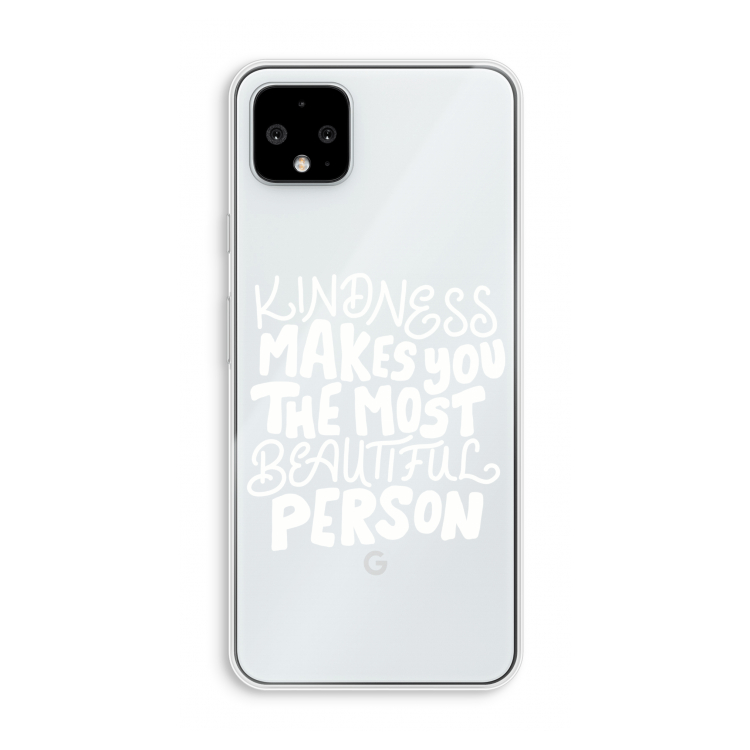 The prettiest: Pixel 4 XL Transparant Hoesje