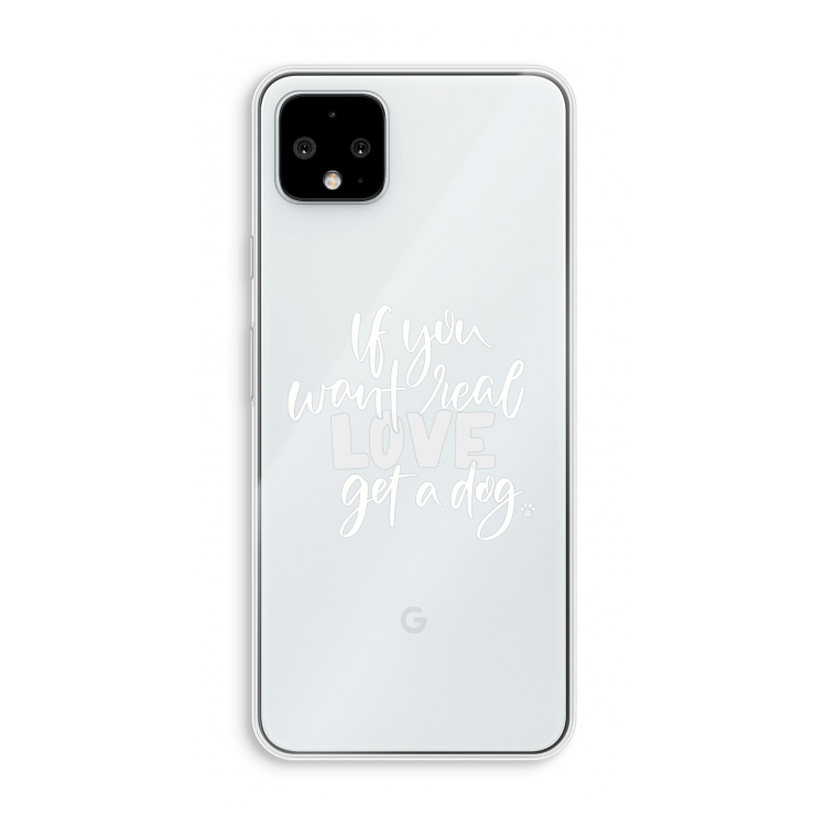 Partner in crime: Pixel 4 XL Transparant Hoesje