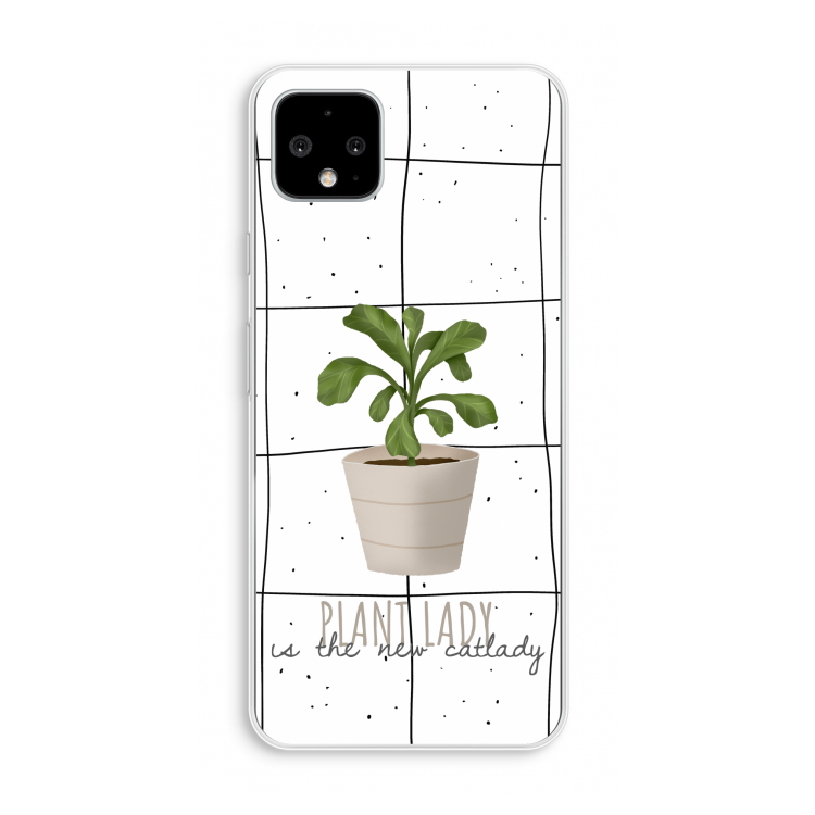 Kamerplant op vensterruit: Pixel 4 XL Transparant Hoesje