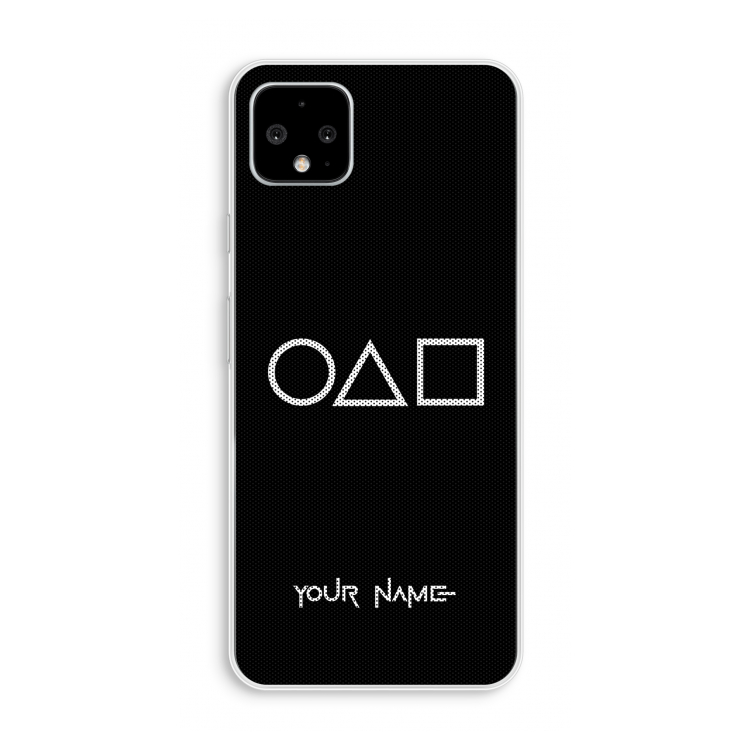 Squid Game: Pixel 4 XL Transparant Hoesje