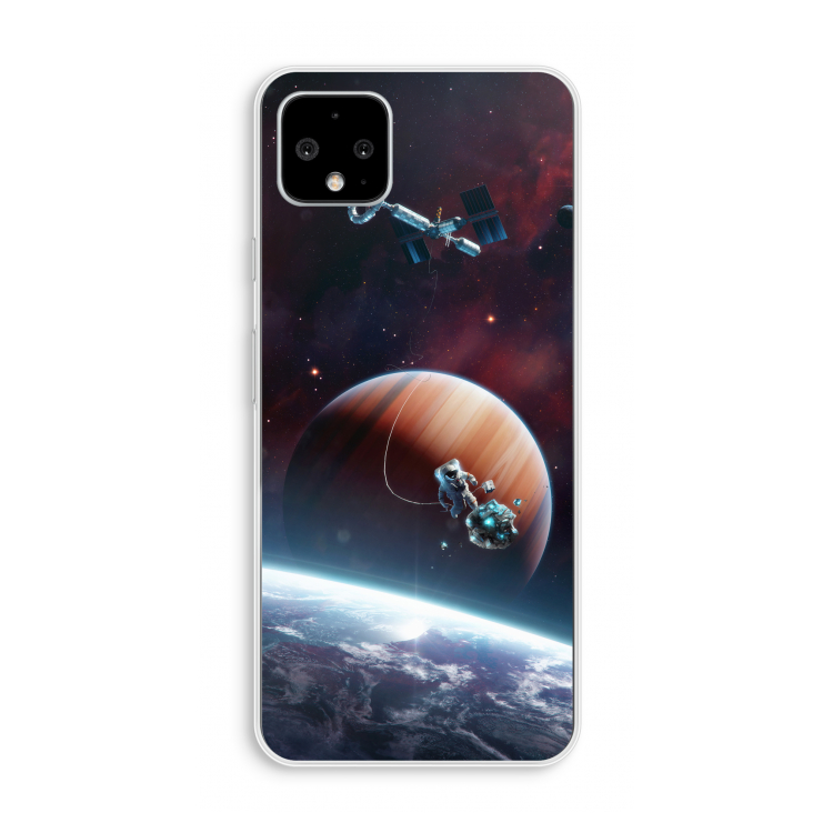Examiner: Pixel 4 XL Transparant Hoesje