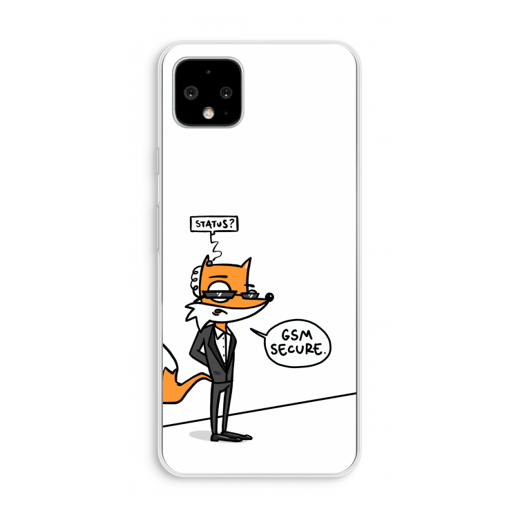 GSM secure: Pixel 4 XL Transparant Hoesje