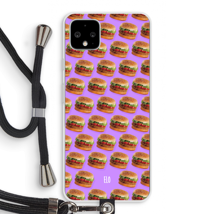 Giants: Pixel 4 XL Transparant Hoesje met koord