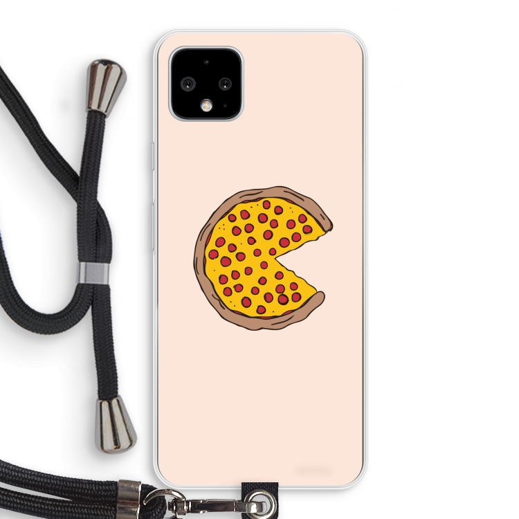 You Complete Me #2: Pixel 4 XL Transparant Hoesje met koord